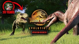 I RECREATED JPOG AFTER 20 YEARS IN JURASSIC WORLD: EVOLUTION 2!