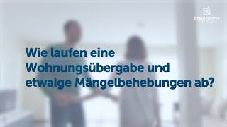 Ablauf bei der Wohnungsübergabe