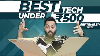 Top 5 Best Tech Gadgets Under Rs.500 | Part 2 ⚡ September 2021