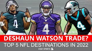 Deshaun Watson Trade Rumors: 5 NFL Teams Most Likely To Trade For Houston Texans Star QB In 2022