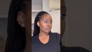 Here’s a professional loc style that’s work and formal event friendly #locs #locstyles #naturalhair