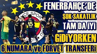 SONDAKİKA Fenerbahçe'de Maç Önü Şok Sakatlık! 6 Numara ve Forvet Transferi...@fenerbahce