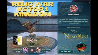 NNK Relic War VS Top1 Kingdom!