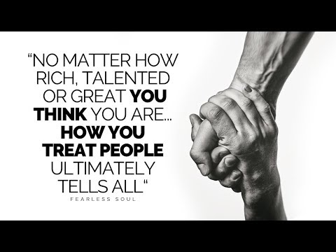 How do you treat someone with dignity?
