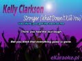 Kelly Clarkson - Stronger (What Doesn't Kill You) karaoke