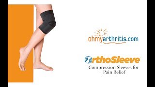 How to Wear the Orthosleeve KS7 Knee Compression Sleeve - Oh My Arthritis