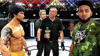 UFC 4 | Bruce Lee vs. Mr. Bigi Bigi - EA sports UFC 4 - CPU vs CPU