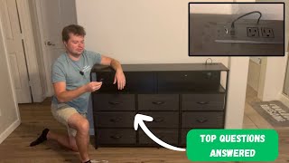 Top Questions Answered | EnHomee Dresser