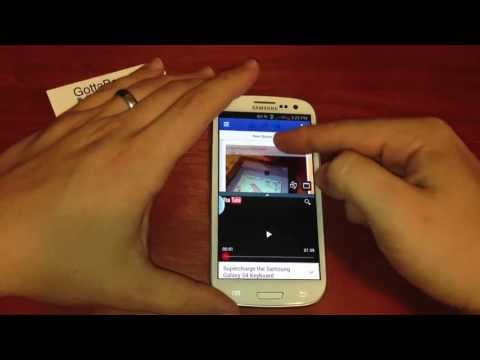 How to Use Multi Window View on the Galaxy S3 How to Use Multi Window View on the Galaxy S3