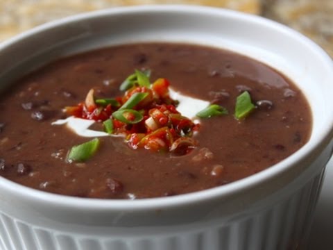 Quick Black Bean Soup Recipe - Easy Bacon Black Bean Soup Quick Black Bean Soup Recipe - Easy Bacon Black Bean Soup