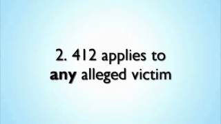 Evidence: Rape Shield Law, Part 1