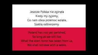 HYMN POLSKI - NATIONAL ANTHEM OF POLAND (lyrics)