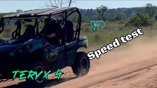 2023 Kawasaki Teryx 4 🏁SPEED test