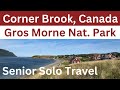 Gros Morne National Park:  Day Trip from Corner Brook, Canada (Senior Solo Travel)