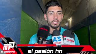 Sebastián Cardozo tras su debut con Motagua: “Estoy contento de defender esta camisa”