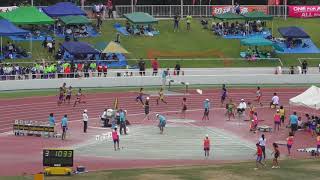 H30　千葉県中学総体　男子200m　予選9組