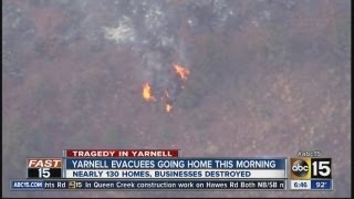 Yarnell, Arizona fire: Residents return home Monday