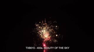 Fajerwerki TXB015 BEAUTY OF THE SKY 400s. Triplex