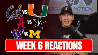 First in 10 - '24 Week 6 Reactions