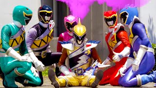 Don't Fall Asleep! 🦖 Dino Super Charge Episode 3 and 4⚡ Power Rangers Kids ⚡ Action for Kids