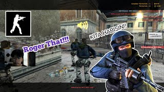 PERANG NYA SERU GUYS!!! 😬- Counter Strike 1.6 PC Full GamePlay (2024)