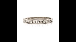 Platinum and Diamond Eternity Ring