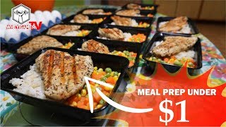 Pinoy Fitness | How To Meal Prep *CHEAP* PESTO CHICKEN (12 Meals/$1 Each)