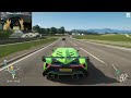 lamborghini veneno 4k60fps forza horizon 4 steering wheel gameplay