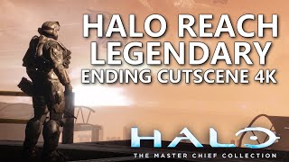 Halo Reach PC 4K Legendary Ending Cutscene - Halo Masterchief Collection