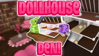 AJPW DOLLHOUSE DEN • AJPW SPEED DEN DECORATING • ANIMAL JAM PLAY WILD • ajpw