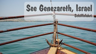 See Genezareth, Israel - Schiffsfahrt (4K) ɪʟ