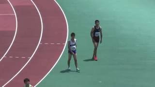 第6回福岡県中学校陸上競技選手権大会 中学男子 共男200m 決勝