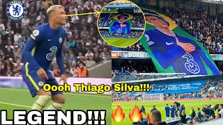 Amazing Scenes!🔥Thiago Silva Reaction to Iconic Banner at Stamford Bridge!🙌Legendary Status!