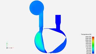 combustion CFD of a Wankel engine