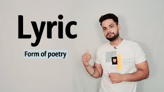 Lyric : Form of poetry