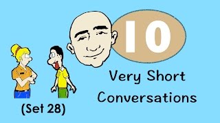 10 Very Short Conversations | Set 28 | English Speaking Practice - Mark Kulek ESL