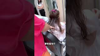 去一次理发店可爱美丽又回来了谁不想要个古灵精怪的女儿 骗你生女儿 20后高质量萌娃 氛围感 侧颜