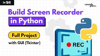 Build Screen Recorder in Python | Full Project with GUI (Tkinter)