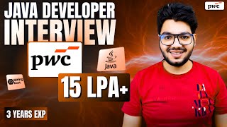 PwC Java Developer Interview Experience & Questions [ 15 LPA+ ]