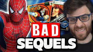 Bad and Disappointing  Game Sequels