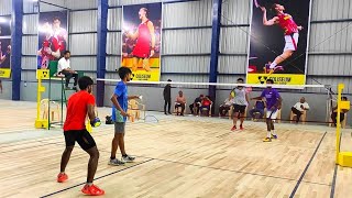 SASI KUMAR DHANUSH KUMAR vs ABHINAV KAVIN Men Doubles Coliseum Badminton Tournament 2021 Coimbatore