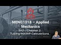 MENG2018 - ASME CODE CALCULATIONS - Tubing MAWP Calculations