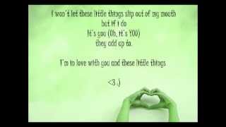 ♫Little Things - One Direction (Lyric Video)♫