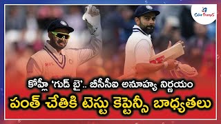 భారత్ టెస్ట్ కెప్టెన్ గా పంత్! | Rishabh Pant To Become Next India Test Captain | Color Frames