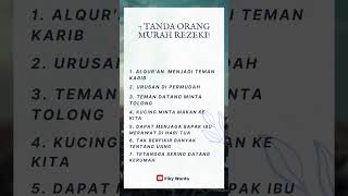 Perhatikan inilah 7 tanda orang murah rezeki #rezeki #rumahtangga #shorts