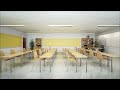 listen to the difference sound absorption makes to a classroom