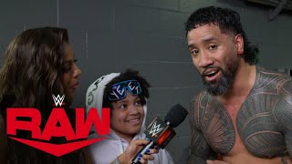 Jey Uso shouts out the WWE Universe for keeping Bray Wyatt with him: Raw exclusi