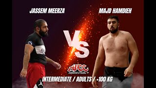 INTERMEDIATE / ADULTS / +100 KG FINAL MAJD HAMDIEH (JOR) VS JASSEM MEERZA (KWT)