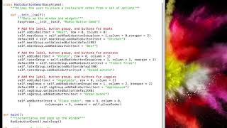 Python08 - Radio Button Demo