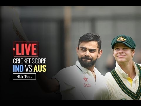 India Vs Australia | Live Streaming | Cricket Score - 4th Test Match ...